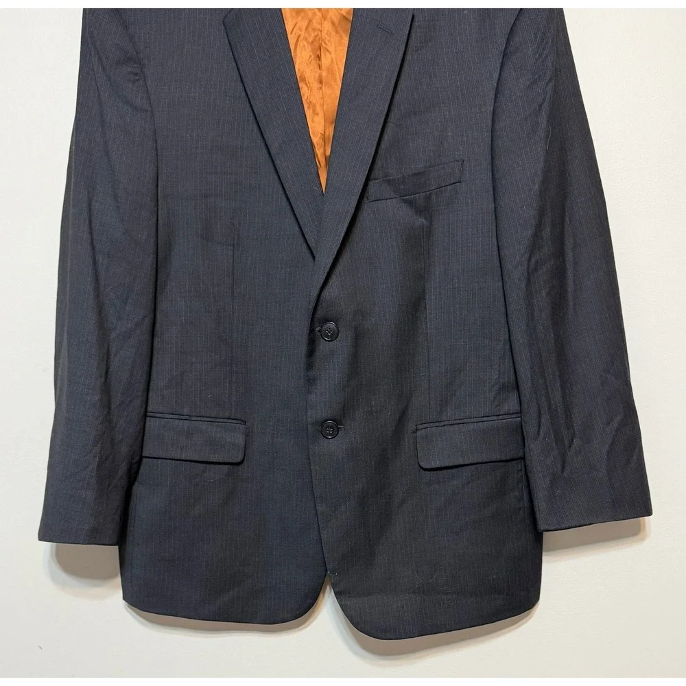 Jos. A. Bank Old Money Wool Blazer Men Size 42S Dark Academia Quiet Luxury
